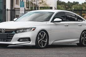 Honda equips the 2020 accord sport with a 235/40r19 tire. Eibach Suspension Upgrades For The 2018 2020 Honda Accord Pasmag Is The Tuner S Source For Modified Car Culture Since 1999