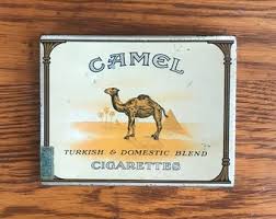Camel is an american brand of cigarettes, currently owned and manufactured by the r. Camel Cigarettes Etsy