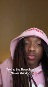 There a huge difference ts crazy #nevershaving #fyp #filter #RickyJr