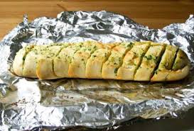 Garlic bread can be served as a wonderful accompaniment to pasta dishes, salads, soups — or even served as a snack food all by itself. Literally Just A Picture Of Garlic Bread In The Holy Foil Garlicbreadmemes
