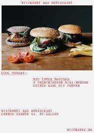 3 minutes from the station +41 71 227 55. Veranstaltungen Stickerei Bar Restaurant St Gallen