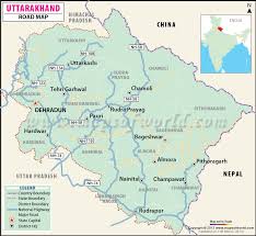 The following maps were designed in recent years by uttarakhand.org founder rajiv rawat for educational purposes. Uttarakhand Road Map