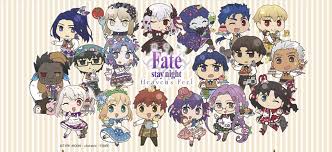 Explore tweets of ufotable cafe tokyo @ufotablecafe on twitter. Ufotable Cafe Heaven S Feel 3 Collaboration Cafe Chibi Chara Illustration Grandorder