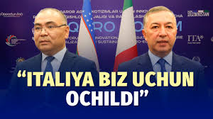 O‘zbekiston Italiyadan sun’iy intellekt bilan ishlaydigan agrotexnologiyalarni xarid qiladi