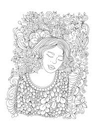 Maybe you would like to learn more about one of these? Digital Coloring Book Pages Girls And Flowers Vol 1 By Erikavectorika Thehungryjpeg Com