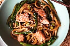 This delicious, moist fish is very quick and easy to prepare. Salmon And Udon Noodle Stir Fry Tasty Kitchen A Happy Recipe Community