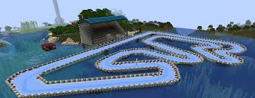 Dave perry discusses one of his favorite rules. A Ice Boat Race Course My Son And I Put Together Minecraft