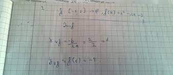 Matematica, algebra, semnul functiei de gradul 2, 1.sa se det m a.i. Cum Se DeterminÄ Imaginea Unei FuncÈii Brainly Ro