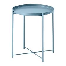 Gladom Tray Table Blue 17 1 2x20 5 8 Ikea Ikea Finds Ikea Side Table Ikea Decor