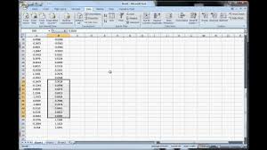 how to construct a histogram in excel 2007