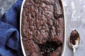 James Martin S Baked Double Chocolate Pudding Recipe Chocolate Pudding Recipes James Martin Recipes Easy Puddings