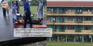 Malang Tak Berbau Calon Spm Jatuh Dari Tingkat 3 Pada Hari Pertama Sekolah In 2021 Malang