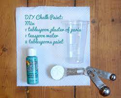I am a huge fan of homemade chalk paint. On Our Blog We Talk Craft And Design And In Our Shop We Sell Quirky And Geeky Products To Fit Into Your Make Chalk Paint Diy Chalk Paint Recipe Diy Chalk