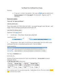 2017 business tax filers (taxpayer). Income Tax E Filing And E Verifing