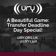 31 january 201931 january 2019. Ury A Beautiful Game Transfer Deadline Day Special