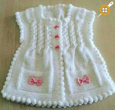 Kiz Bebek Yelek Modelleri Minik Prenseslere 40 Adet Kiz Bebek Yelekleri Baby Knitting Patterns Orgu Bebek Yelek
