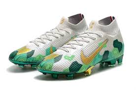Cel mai bun furnizor coduri promoționale nike mercurial vapor 13 elite mds fg (1295703) soccer cleats mbappe shoes boots. Football Nike Mercurial Superfly Vii Elite Fg Mbappe X Bondy Dreams Grey Gold Green