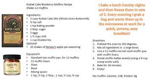 Enjoy fresh blueberry lemon muffins every day with this whole grain mix that has 15 grams of protein per serving. Kodiak Cake Mix Blueberry Muffin Recipe With Calories And Protein Kodiak Cakes Muffin Recipes Blueberry Recipes