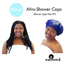Shower Caps That Fit Afro Braids Locs Dreadlocks Long Hair Weaves Extensions Etc Made In So Big Natural Hair African American Braids Natural Hair Styles