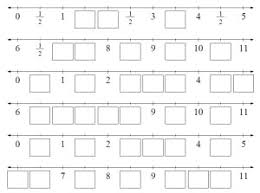 Subtraction with numbers line worksheets for grade 1 including using number lines to subtract numbers up to 10 and up to 20. Printable Fraction Number Lines Printables Worksheets And Lessons