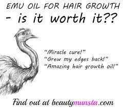 It is thought to moisturize and restore dry, damaged hair, stop hair loss, increase hair growth, and healthy skin cell production. Emu Oil For Hair Growth Is It Worth It Beautymunsta Free Natural Beauty Hacks And More