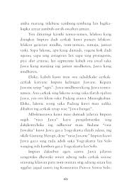 Nduwe omah apik, nduwe mobil, nduwe tivi limo nanging yen mripate belekken lakyo ora wangun tha? Contoh Cerkak Bahasa Jawa Pendidikan Mudah