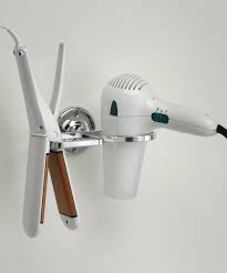 Taymor Combination Flat Iron Blow Dryer Holder Diy Idea Hair Care How Cool Is This Bathroom Organization Diy Bathroom Organisation Blow Dryer Holder