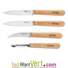 Opinel Couteau De Cuisine 112 113 114 Et 115 En Coffret Lame Inox