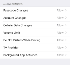 Apple ipod allows setting maximum volume limit with support for pin code locking to prevent unauthorized changes, however, if you forgot . Set Up Parental Controls Iphone Ipad Or Ipod Touch Support Com Techsolutions