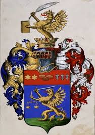 Horvath Joannes Csepregi Fj 1914 ʒ4ÿ R1o C Coat Of Arms Heraldry Emblems