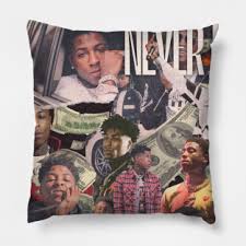 What kind of clothing does youngboy wear in the nba? Nba Youngboy Pillows Teepublic