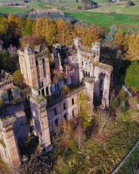 Here's a helicopter view of the house and surrounding neighborhood to get an idea of what firefighters were dealing with 11 Abandoned Mansions With Crazy Stories Behind Them