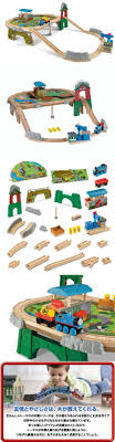 Thomas Wooden Railway Mountaintop Supply Run Set This Deluxe Playset Brings A New Level Of Exciting Play To Tho Model Train Table Wooden Train Set Toy Train