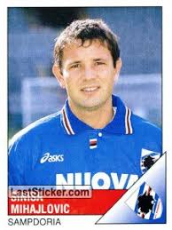Sinisa mihajlovic head coach of uc sampdoria during the serie a match between ss lazio and uc sampdoria at stadio olimpico on january 5, 2015 in rome, italy. Sticker 278 Sinisa Mihajlovic Panini Calciatori 1995 1996 Laststicker Com