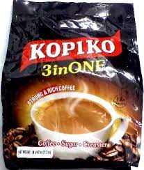 Kopi indocafe coffeemix 3 in 1 berat 20gram per bungkus, 1 bungkus untuk 1 gelas, bisa diminum baik panas maupun dingin. Kopiko Indonesian Coffee Instant 3 In 1 Coffee 30 Packets