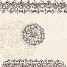 Henna Mehndi Paisley Doodle Vector Design Flower Henna Paisley Doodle Henna Doodle