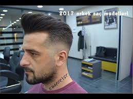 2017 Erkek Sac Modelleri Skinfade Haircut Pompadour Haircut Youtube