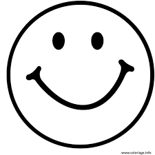 coloriage smiley elegant sourire emoji emoticon jecolorie coloring pages happy face cartoon grand
