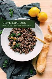 Olive Tapenade In 2020 Olive Tapenade Recipes Vegetarian Appetizers