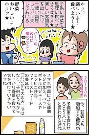 血糖値 ザ 食育 子供たちを未来の糖尿病予備軍にしないために うちの夫が糖尿病になっちゃった 食と血糖値 漫画ブログ powered by ライブドアブログ 糖尿病 血糖値 子供