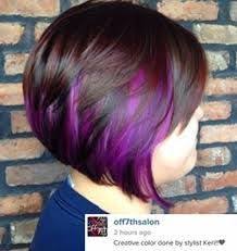Pin By Sue On Haircuts Peekaboo Hair Hair Styles Purple Brown Hair