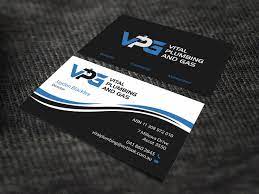 You'll need construction business cards. Modern Professional Plumbing Business Card Design For A Company By Skydesign Design 11504061