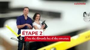 Tuto Poser Sa Cuisinella Etape 2 Pose Des Elements Bas Et Des Armoires Youtube