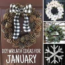 Prettydesigns continues to offer you plenty of diy ideas to get inspired. January Wreath Ideas 12 Diy Winter Wreaths The How To Mom