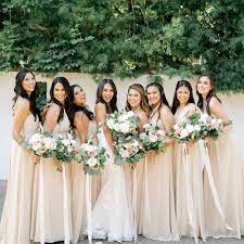 These Brides Rented Their Bridesmaid Dresses See How It Turned Out Bridesmaid Bridesmaid Dress Rental Lavender Bridesmaid Dresses