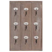 Pannello Portachiavi In Legno Slow Home Decoration Maison Du Monde Porte Cle Mural Porte Cle