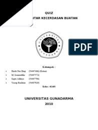Judul adalah representasi terpendek dari seluruh substansi penelitian. Jawaban Quiz Pkb