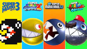 Evolution of Chain Chomp in Super Mario Games (1988-2021) - YouTube