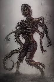 The Thingie Monster Concept Art Monster Art Scary Drawings