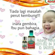 263 likes · 10 talking about this. Minyak Asmak Amat Sesuai Untuk Baby Batuk Selsema Kahak Demam Susah Nak Melarat Kembung Perut Pun Tiada Personal Care Person Care